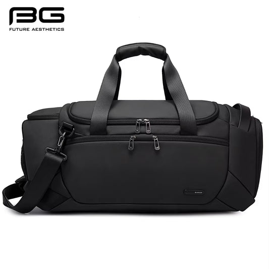 Sports Waterproof Duffel Bags with Shoe Compartment 21 Inch Gym Bag for Men with Wet and Dry Compartment Travel Bags Gym
