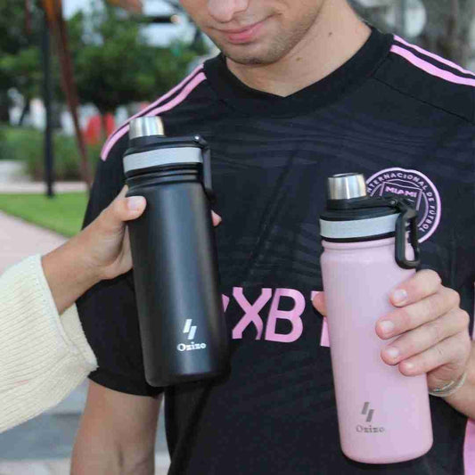 22oz Insulated Stainless Steel Shaker Bottle-1