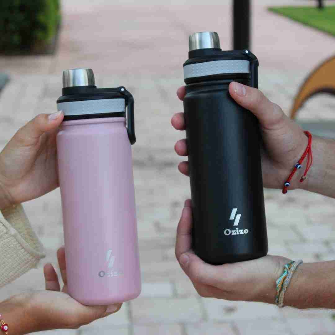 22oz Insulated Stainless Steel Shaker Bottle-2